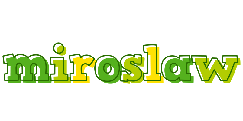 Miroslaw juice logo
