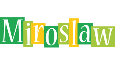 Miroslaw lemonade logo