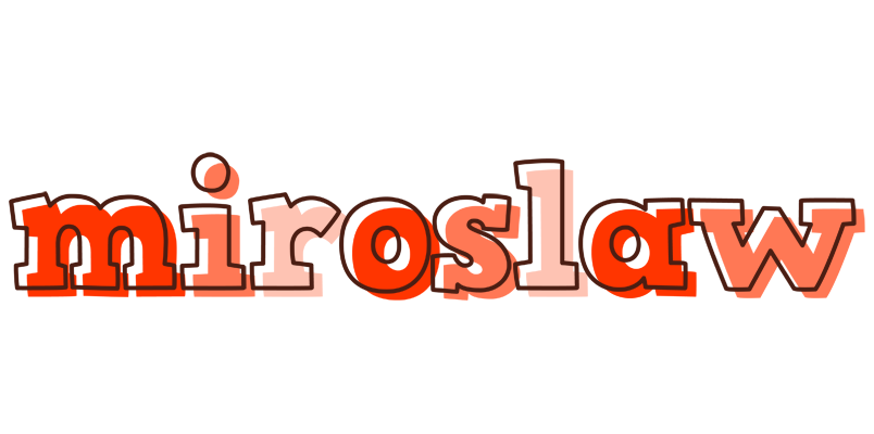 Miroslaw paint logo
