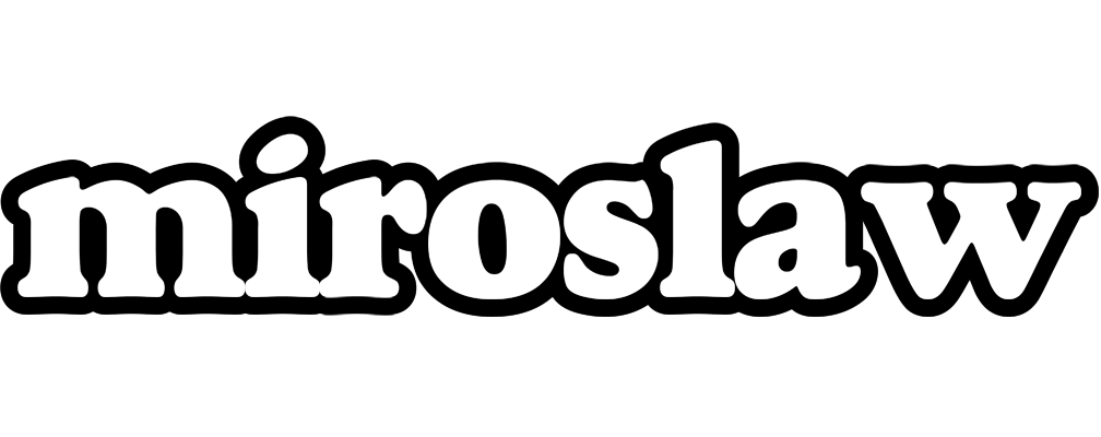 Miroslaw panda logo