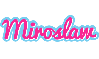 Miroslaw popstar logo