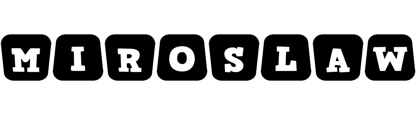 Miroslaw racing logo