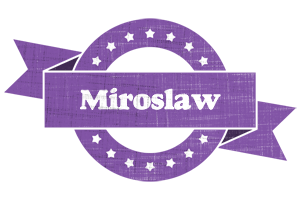 Miroslaw royal logo