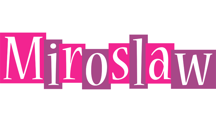 Miroslaw whine logo