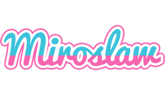 Miroslaw woman logo