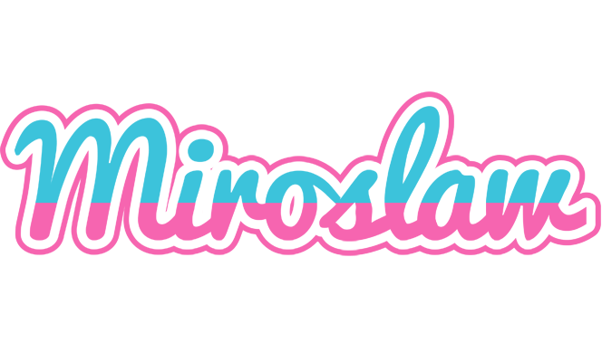 Miroslaw woman logo