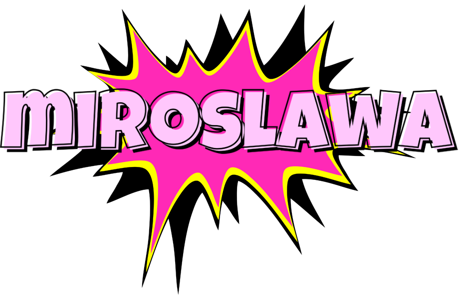 Miroslawa badabing logo