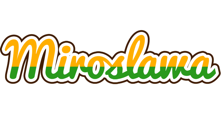 Miroslawa banana logo