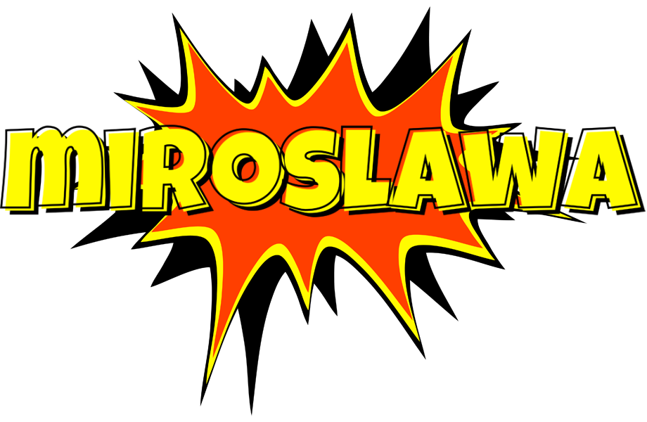 Miroslawa bazinga logo