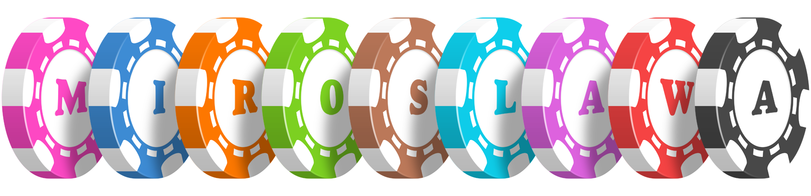 Miroslawa bluffing logo