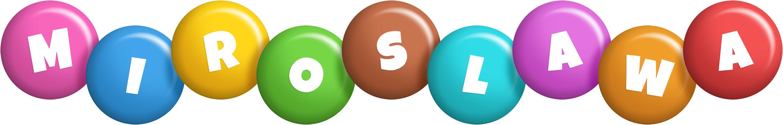 Miroslawa candy logo