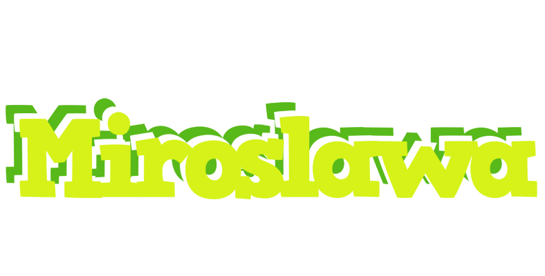 Miroslawa citrus logo