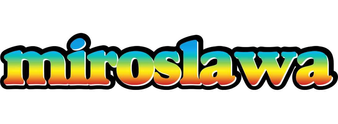 Miroslawa color logo