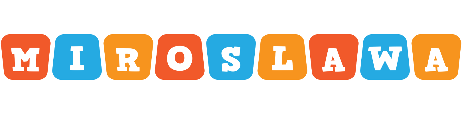 Miroslawa comics logo