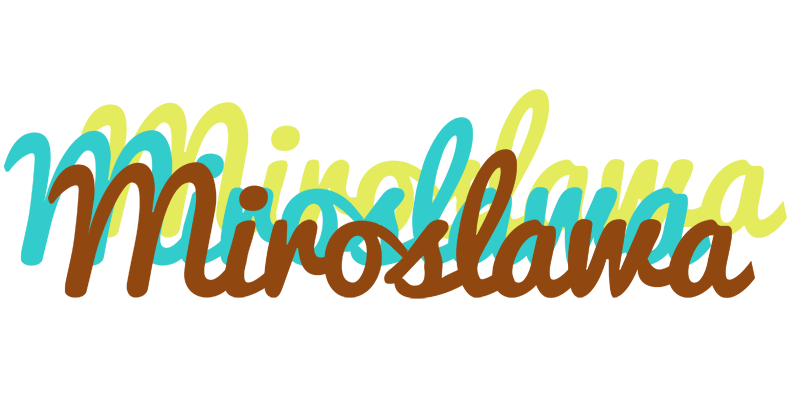 Miroslawa cupcake logo