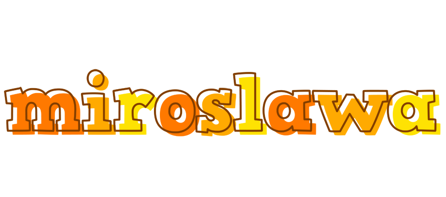 Miroslawa desert logo
