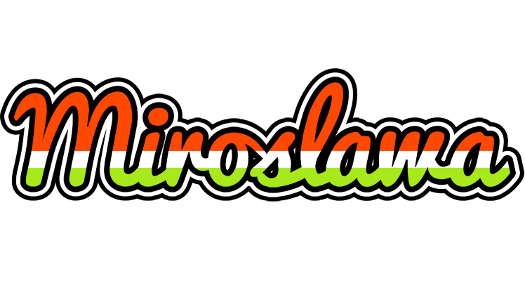 Miroslawa exotic logo