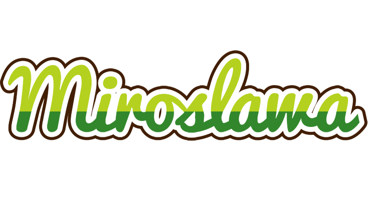 Miroslawa golfing logo