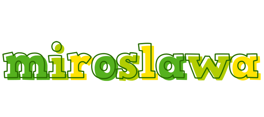 Miroslawa juice logo