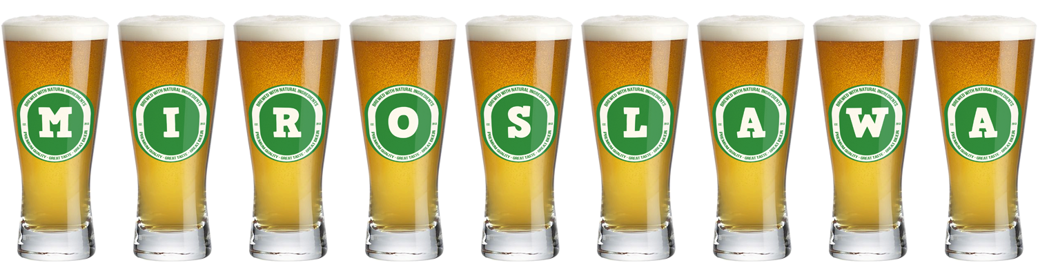 Miroslawa lager logo