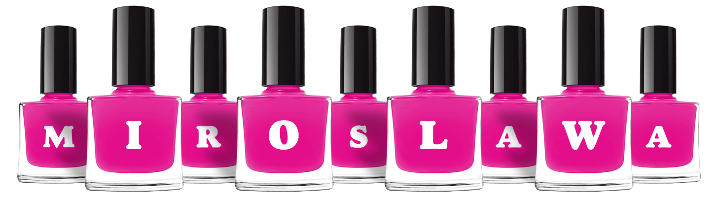 Miroslawa nails logo