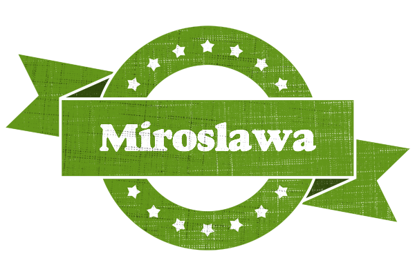 Miroslawa natural logo