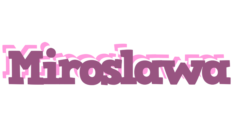 Miroslawa relaxing logo