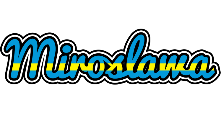 Miroslawa sweden logo