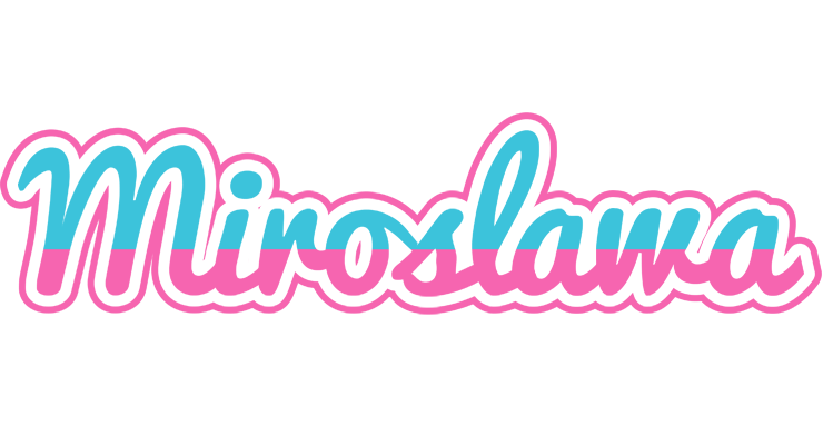 Miroslawa woman logo