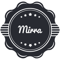 Mirra badge logo