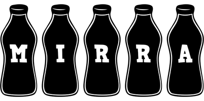 Mirra bottle logo