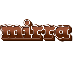 Mirra brownie logo