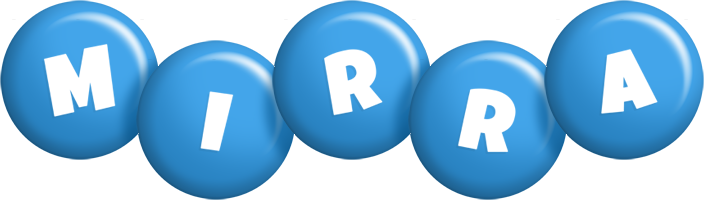 Mirra candy-blue logo