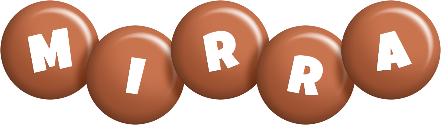 Mirra candy-brown logo