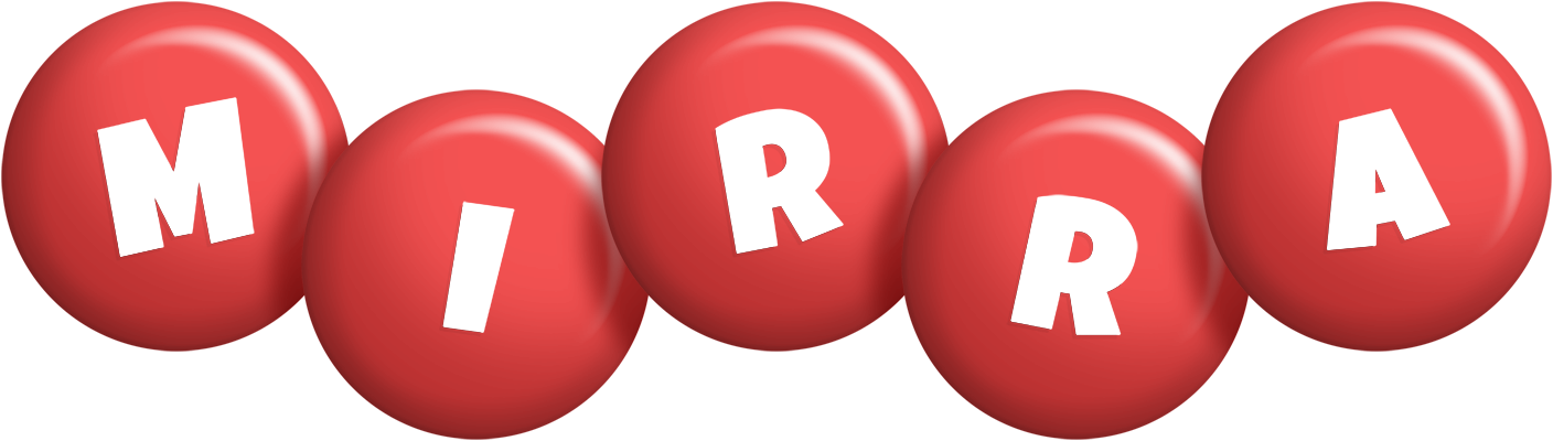 Mirra candy-red logo