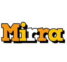 Mirra cartoon logo