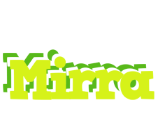 Mirra citrus logo