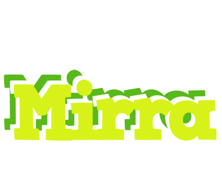 Mirra citrus logo