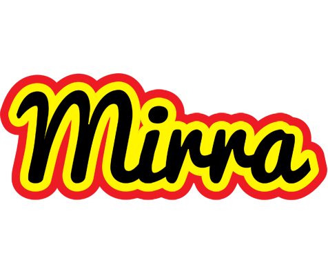 Mirra flaming logo