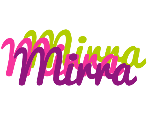 Mirra flowers logo