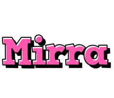 Mirra girlish logo