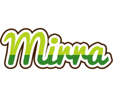 Mirra golfing logo