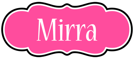 Mirra invitation logo