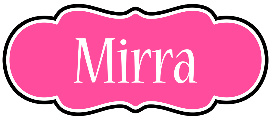 Mirra invitation logo