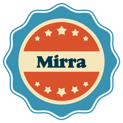 Mirra labels logo