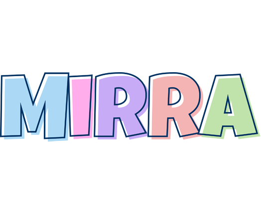 Mirra pastel logo