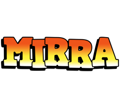 Mirra sunset logo