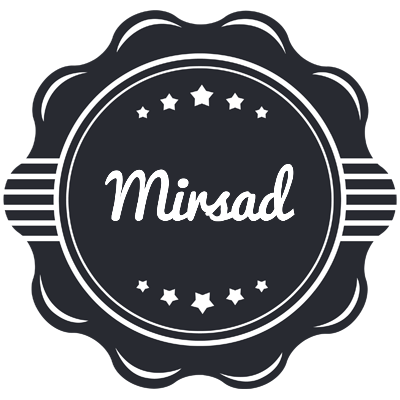 Mirsad badge logo