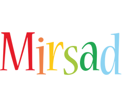 Mirsad birthday logo