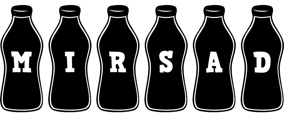 Mirsad bottle logo